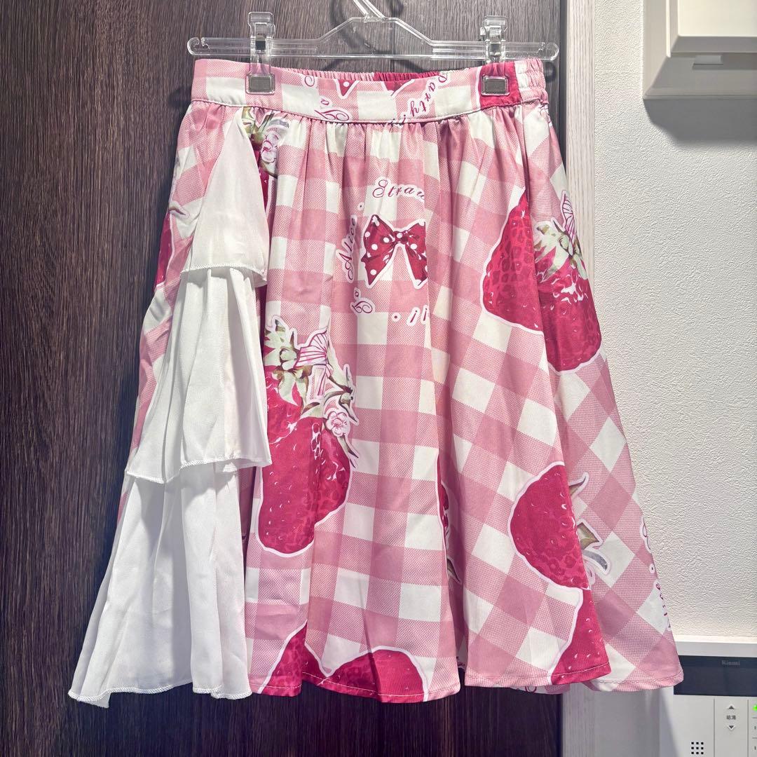 To Alice いちご姫浴衣セット ギンガムチェック