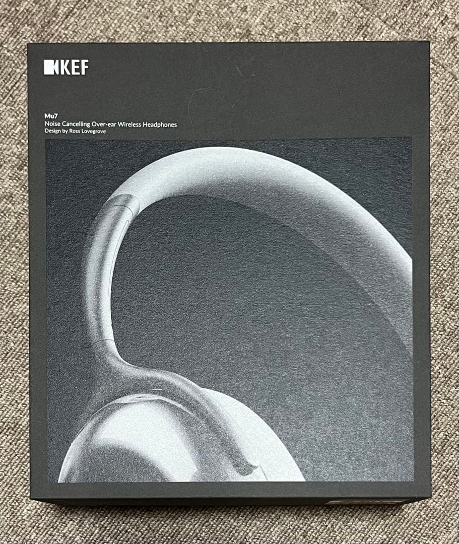 KEF MU7 ワイヤレスヘッドホン（有線接続可）