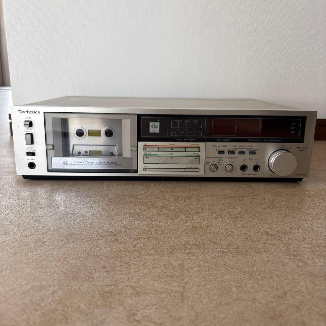 Technics M255X カセットデッキ