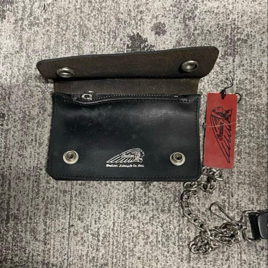 インディアンモトサイクル　トラッカーウォレット