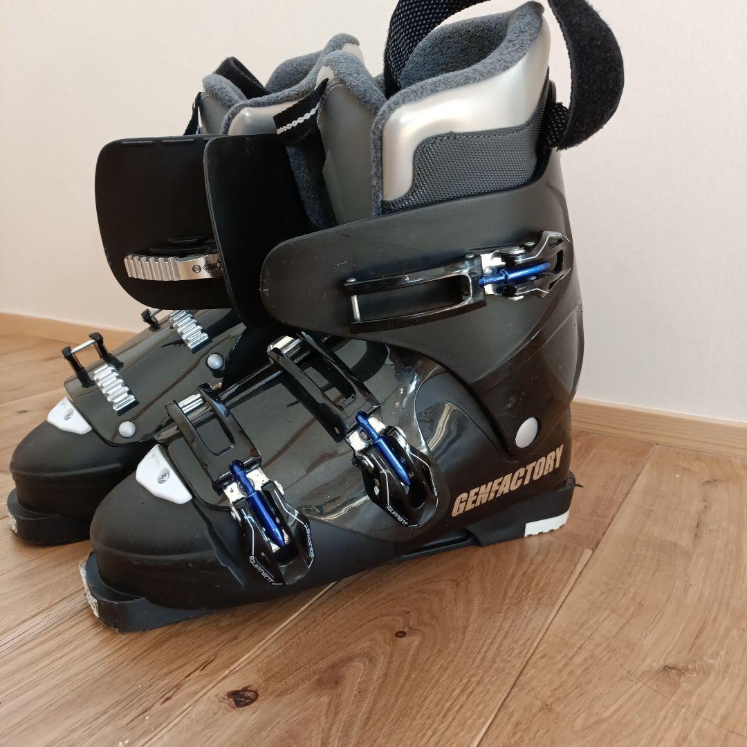 【早いもの勝ち！】GENFACTORY スキー ブーツ ブラック