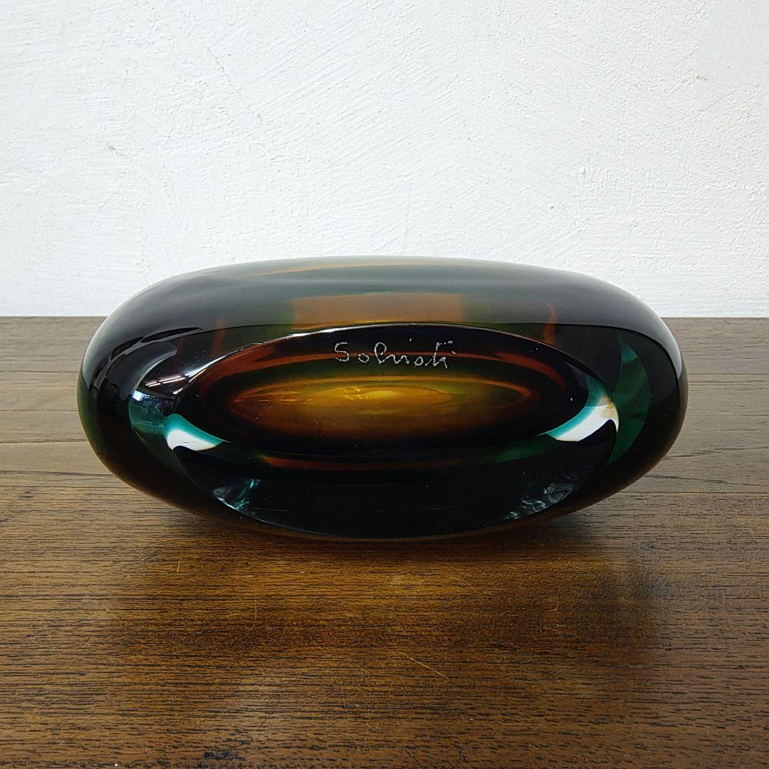 Italy【Murano Glass】ムラーノ 花瓶 フラワーベース