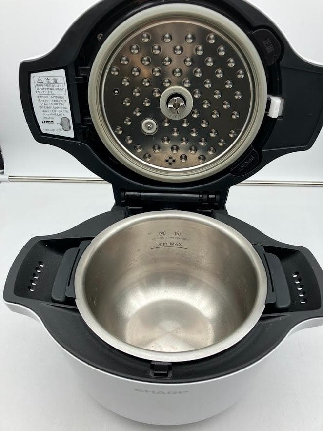 SHARP HEALSIO　自動調理鍋　KN-HW16E-W