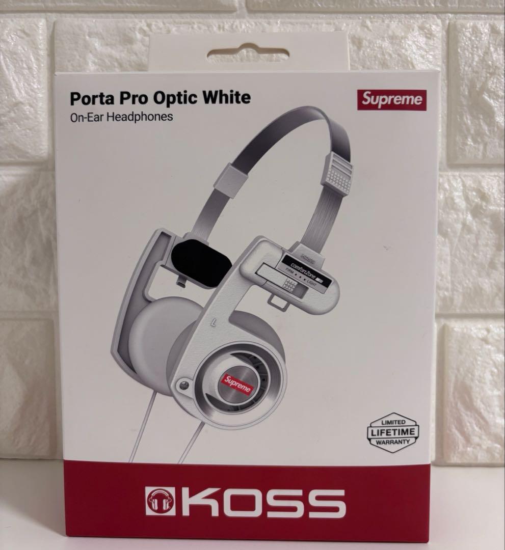 Supreme / Koss PortaPro Headphones ホワイト