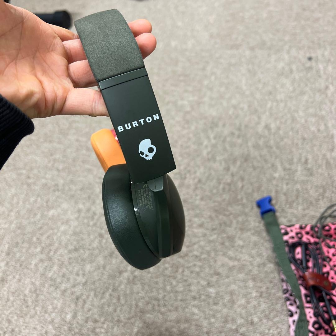 skullcandy✖︎burtonヘッドホン