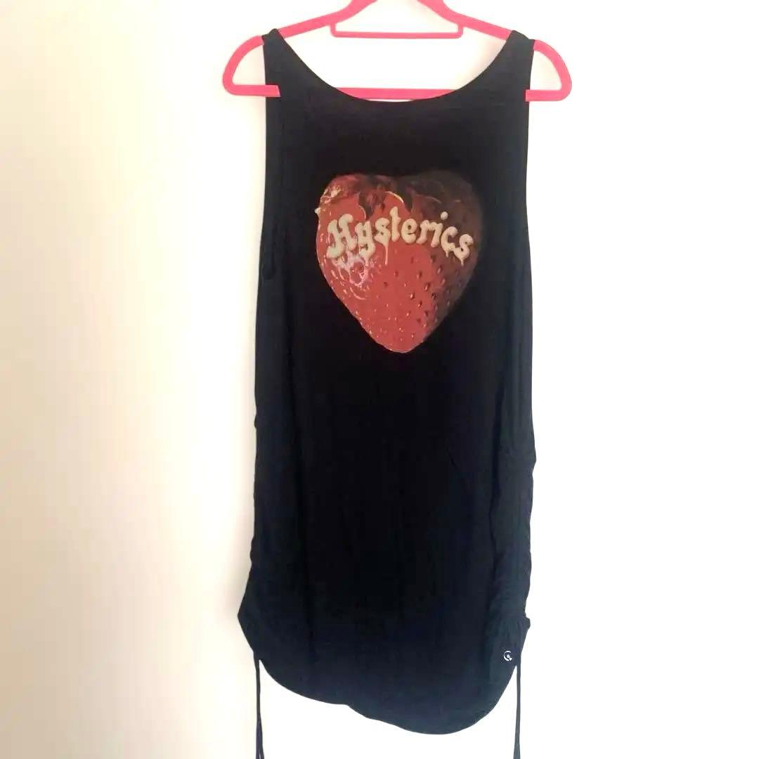 ヒステリックグラマー　スカルベリーチュニックタンク