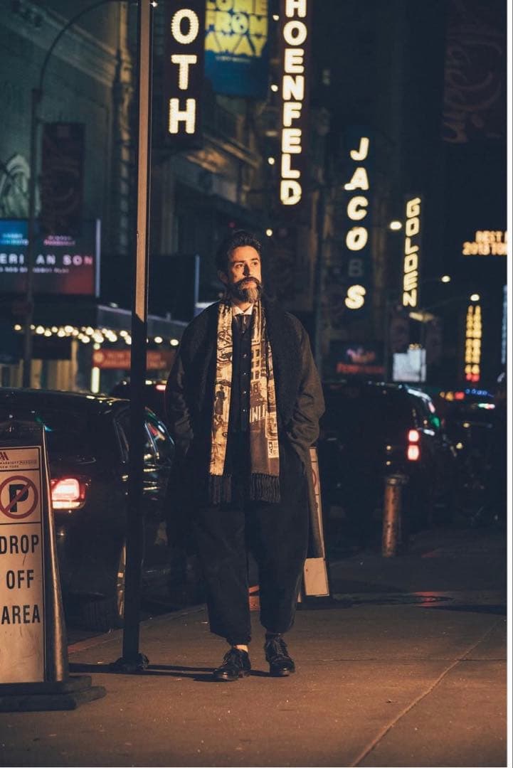 PORTER CLASSIC シルクストール マフラー スカーフ ジャケット