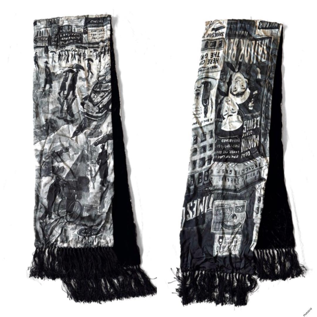 PORTER CLASSIC シルクストール マフラー スカーフ ジャケット