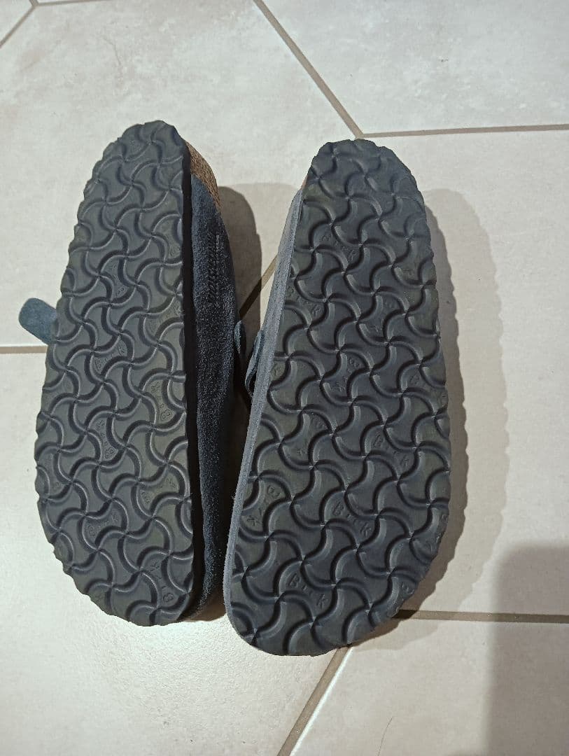 ビルケンシュトックボストン　38ナロー（エレメンタルブルー）