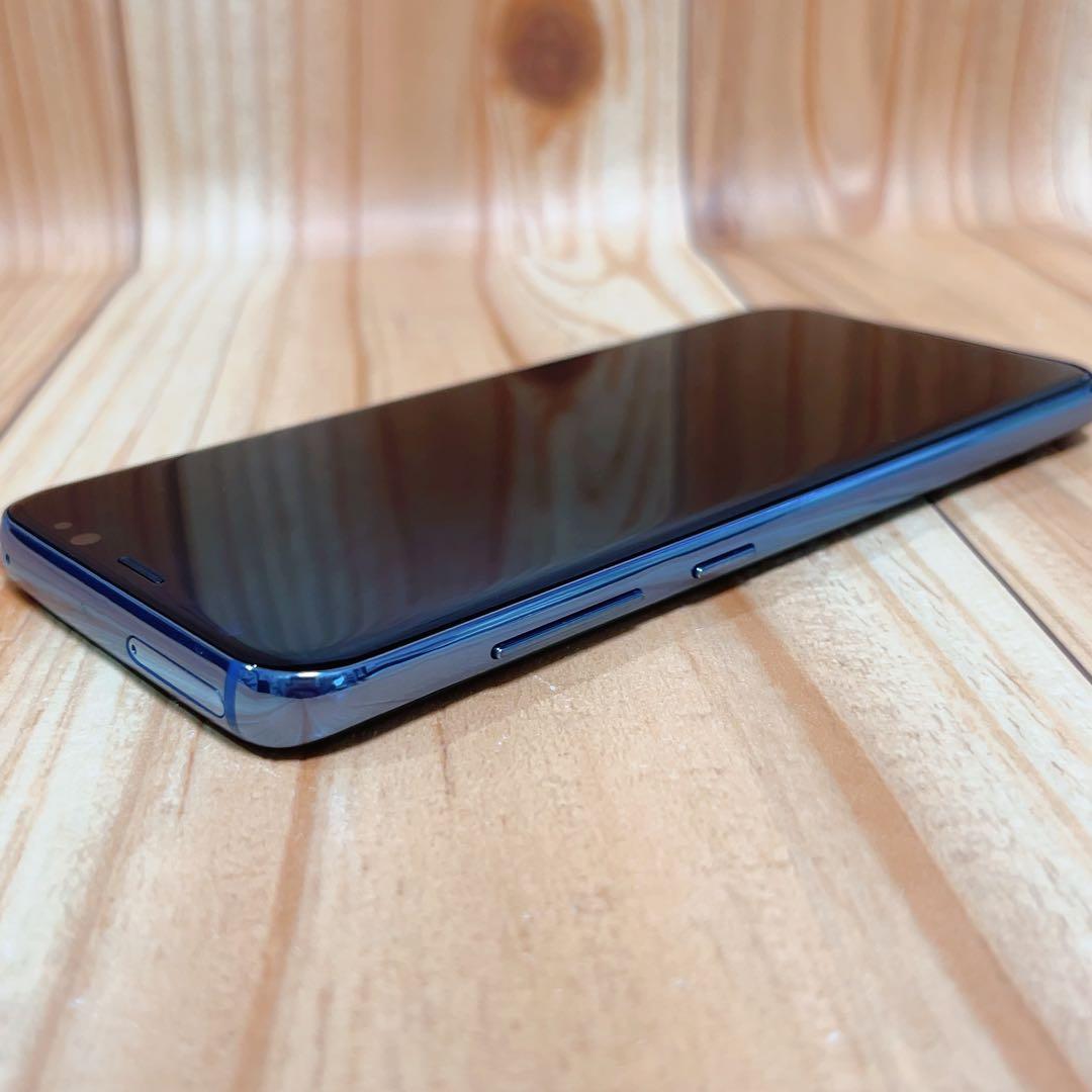 SIMフリー 本体 Galaxy S8 SCV36 64 GB 039 ブルー