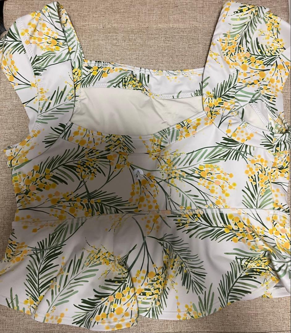 新品未使用　【SUKALA】スプリングフラワーグレースブラトップ(L/ミモザ)