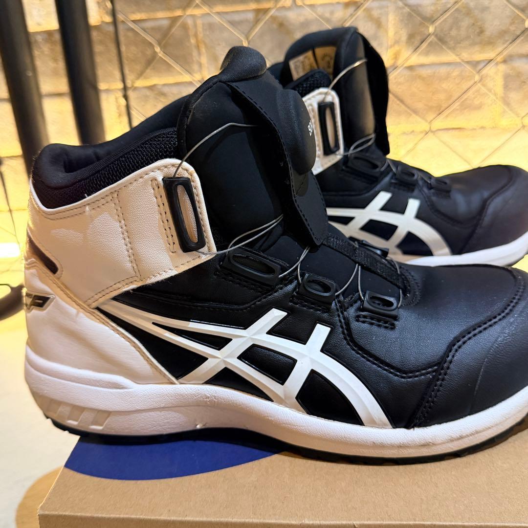 【美品】アシックス ウィンジョブ CP304 安全靴 25cm ユニセックス
