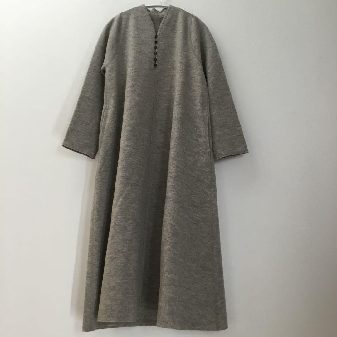 ババグーリ ＊未使用＊2021ウール天竺フェルトのドレス　ヨーガンレール