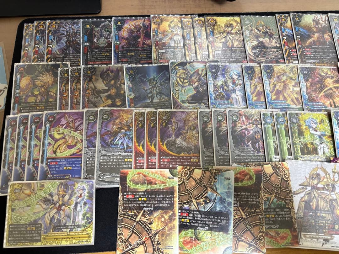 バディファイト　ゴッドクロックデッキ　スリーブ、ライフカウンター付き