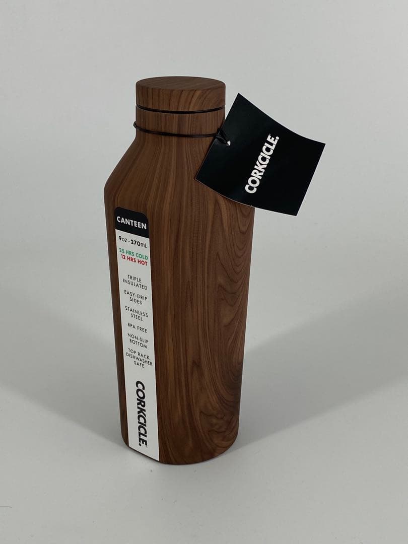 CORKCICLE CANTEEN 470ml ウッド調 3本