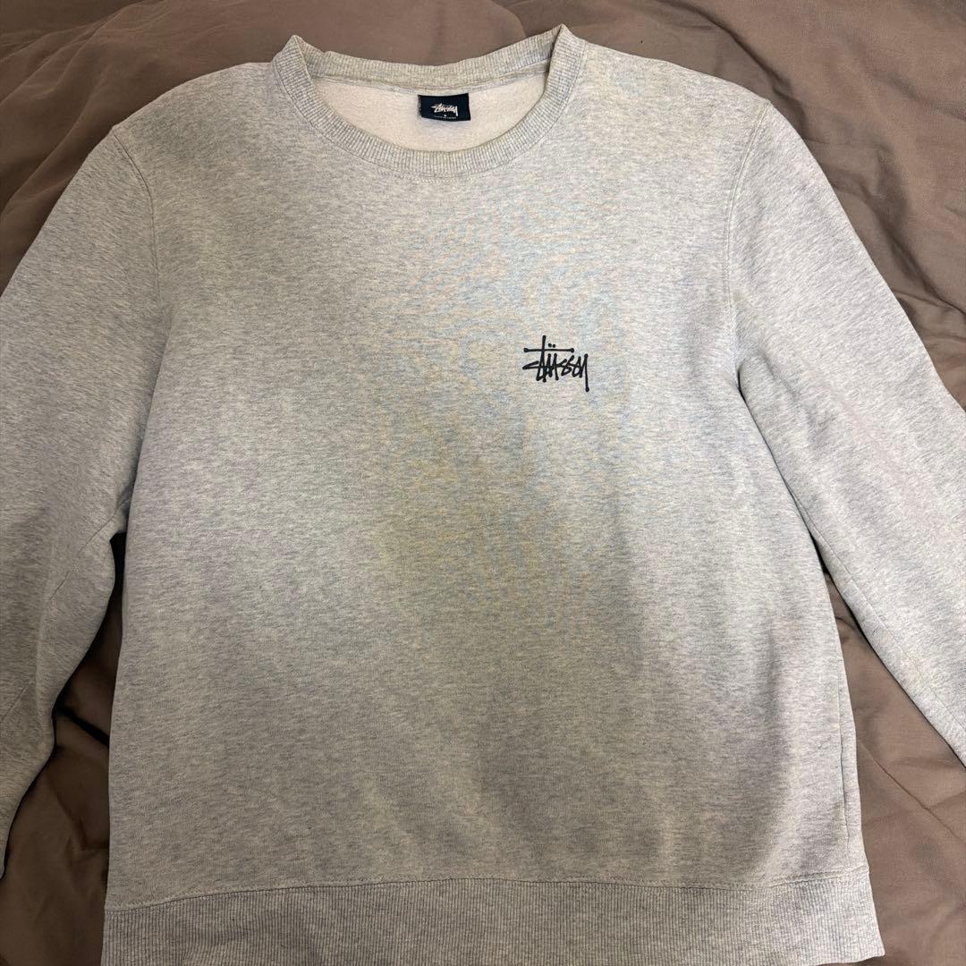 stussy スウェット　トレーナー　グレー