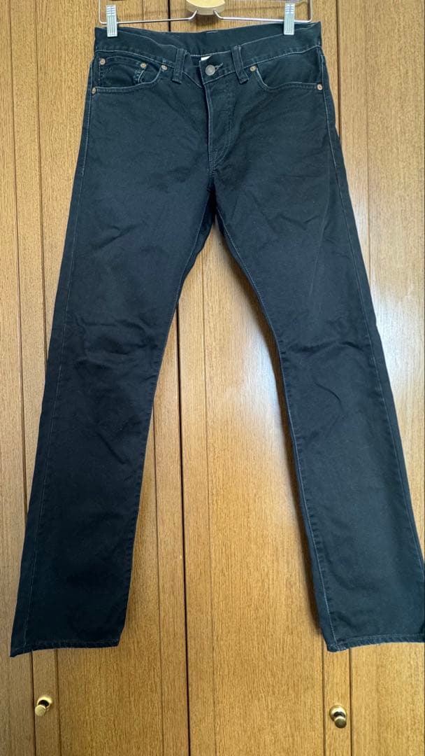 RRL ブラック スリムフィット デニムパンツ 30x32