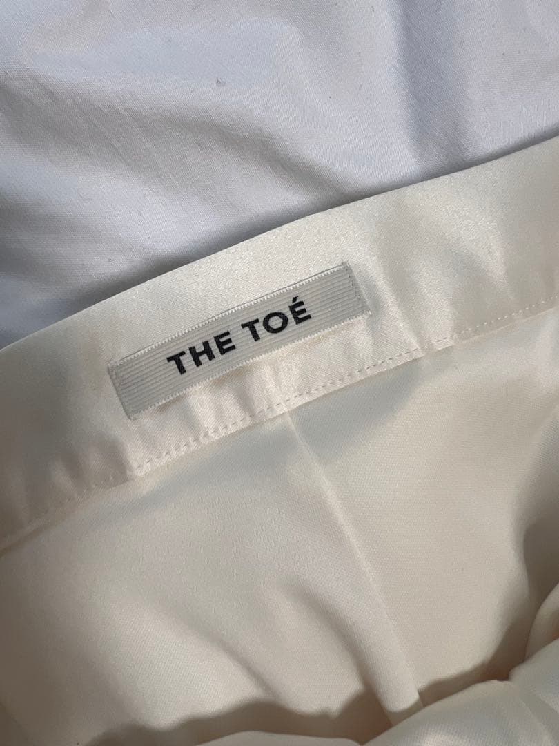 THE TOÉ アイボリー バルーンスカート Balloon Skirt