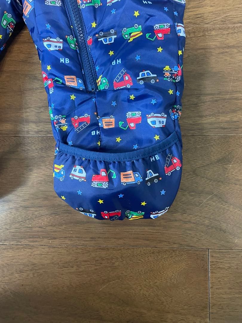 【新品未使用】90cm100cm ジャンプスーツ男の 子ミキハウス　スキーウェア