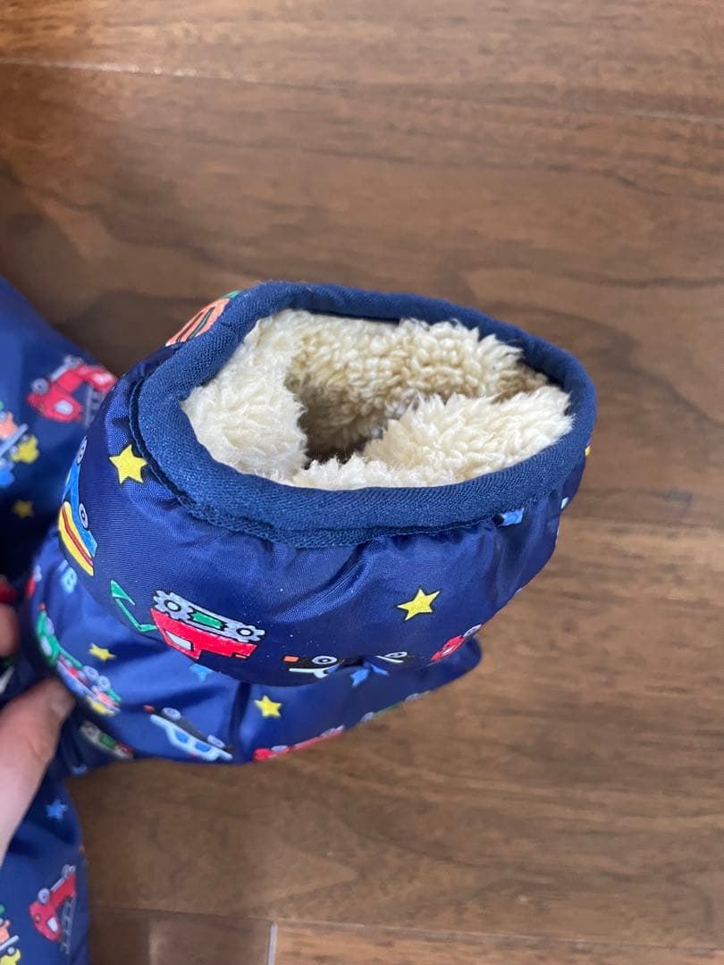 【新品未使用】90cm100cm ジャンプスーツ男の 子ミキハウス　スキーウェア