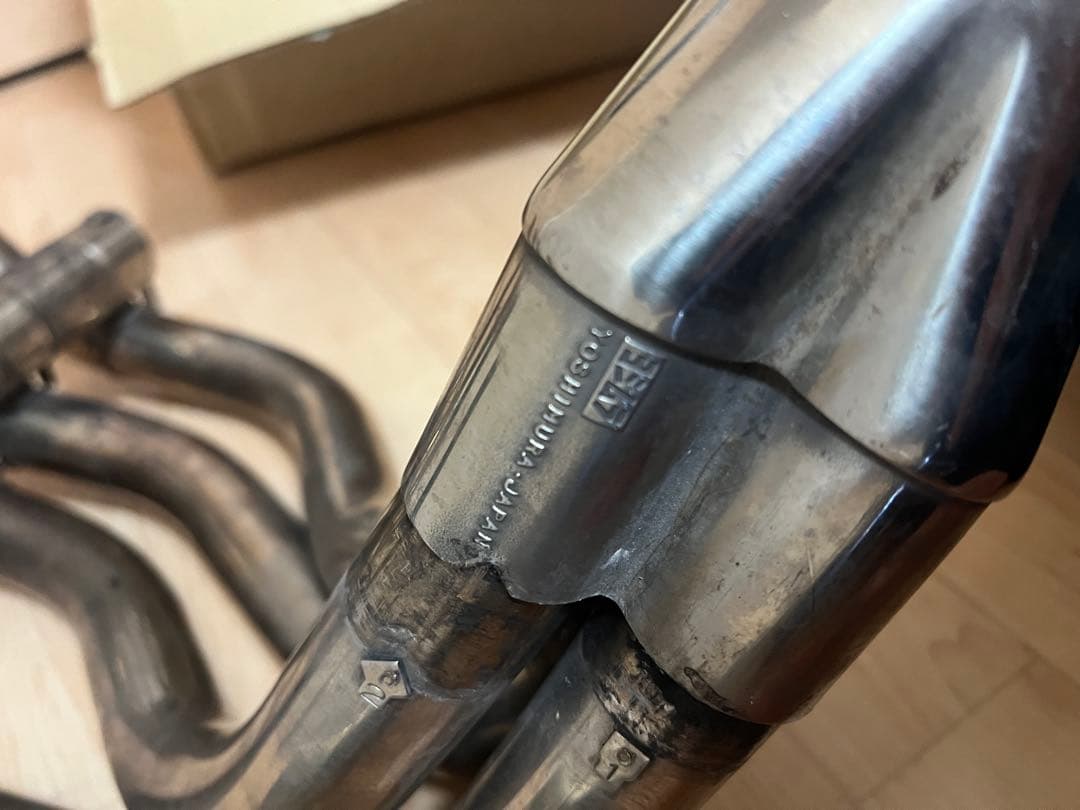 ゼファー400/χ ヨシムラ サイクロン デュープレックス フルエキ　マフラー