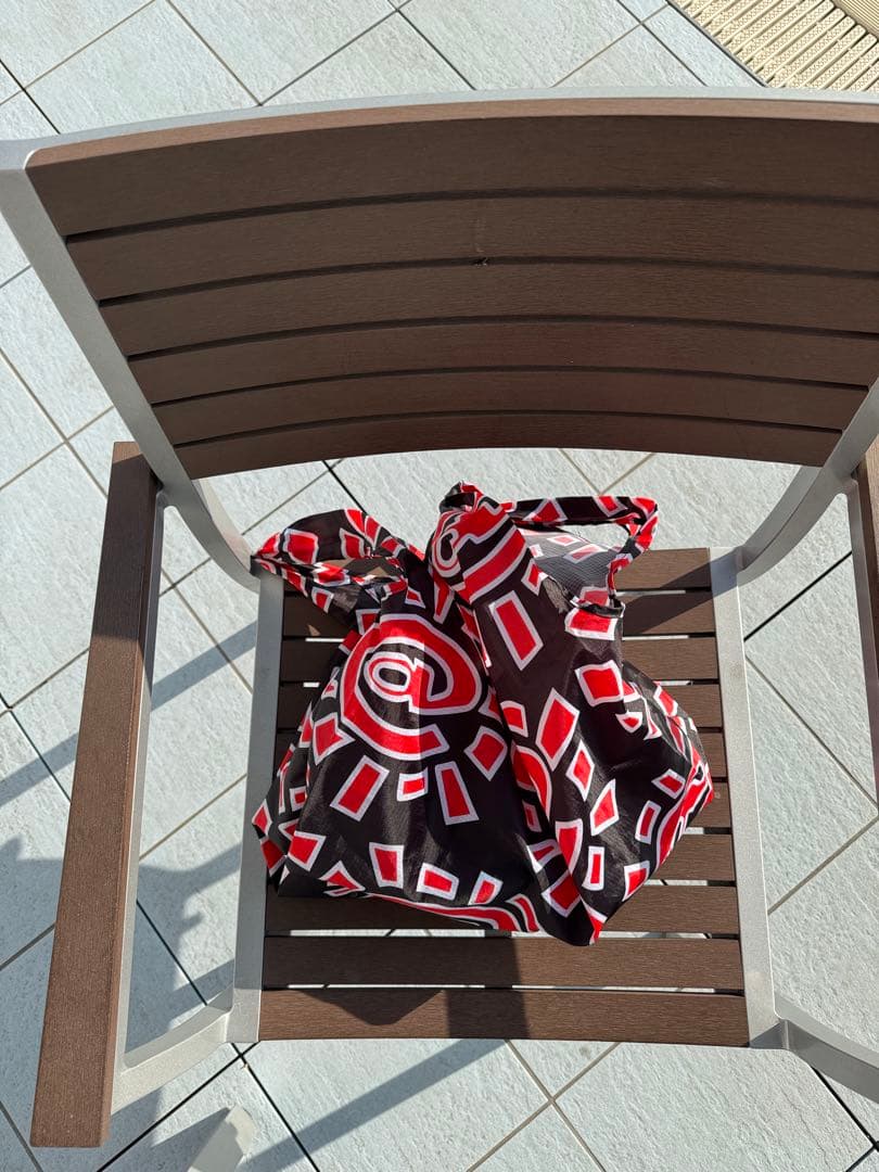 マ*族様 always do what you should do エコバッグ赤