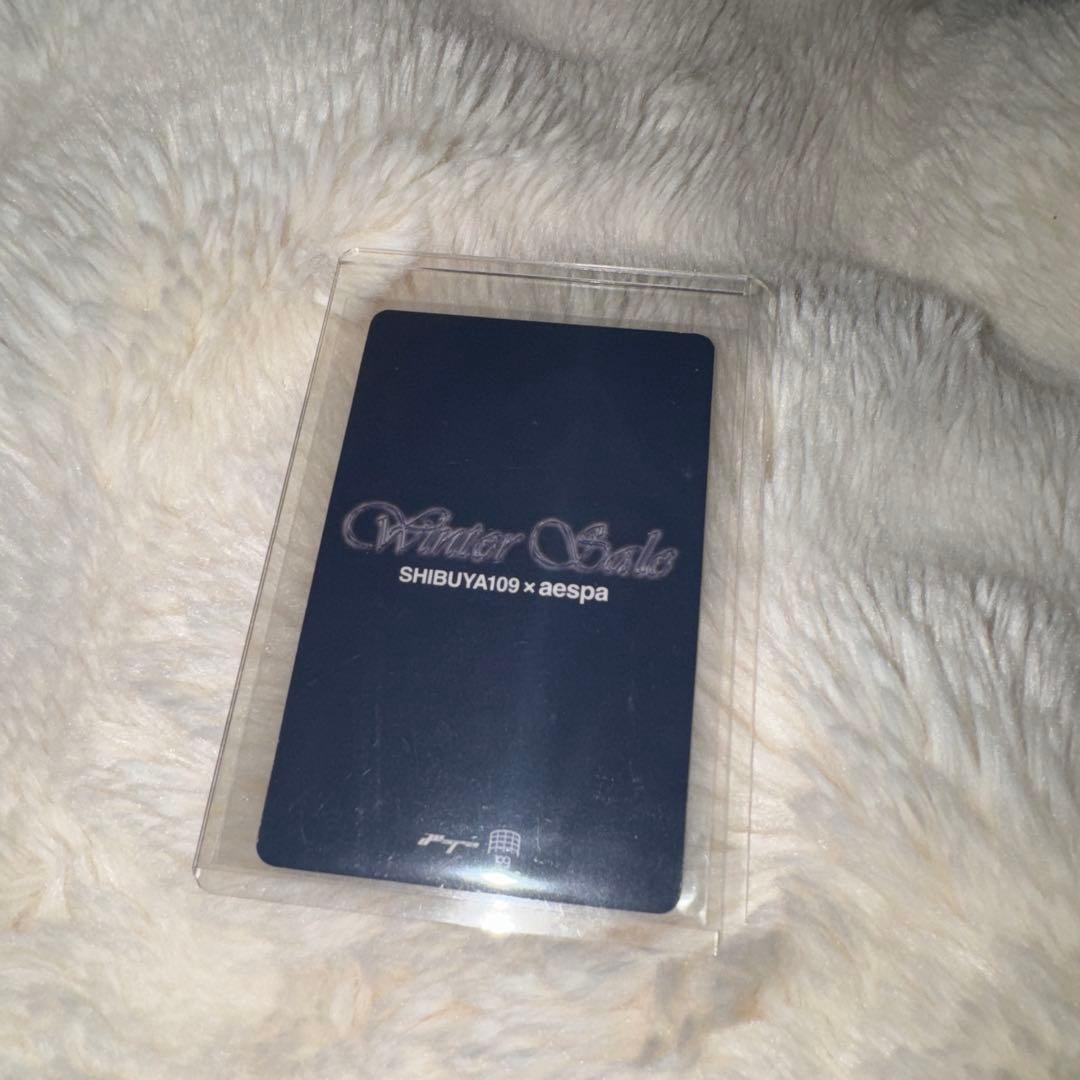 aespa カリナ 109 限定トレカ