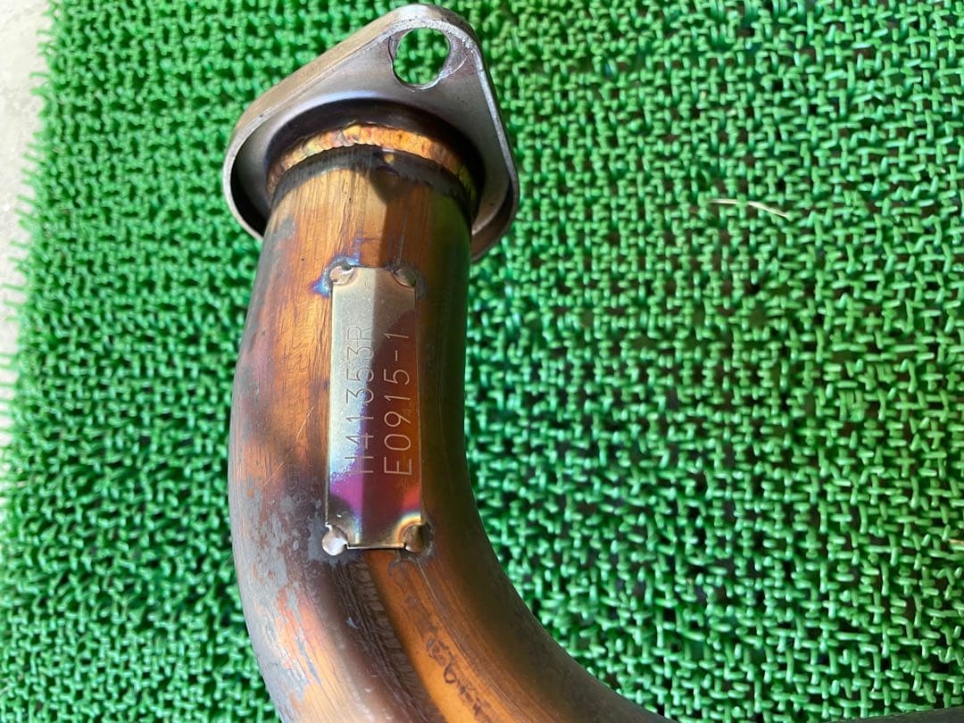 柿本マフラーバモスホビオ ターボ車専用GTBOX サイレンサー付き H41353