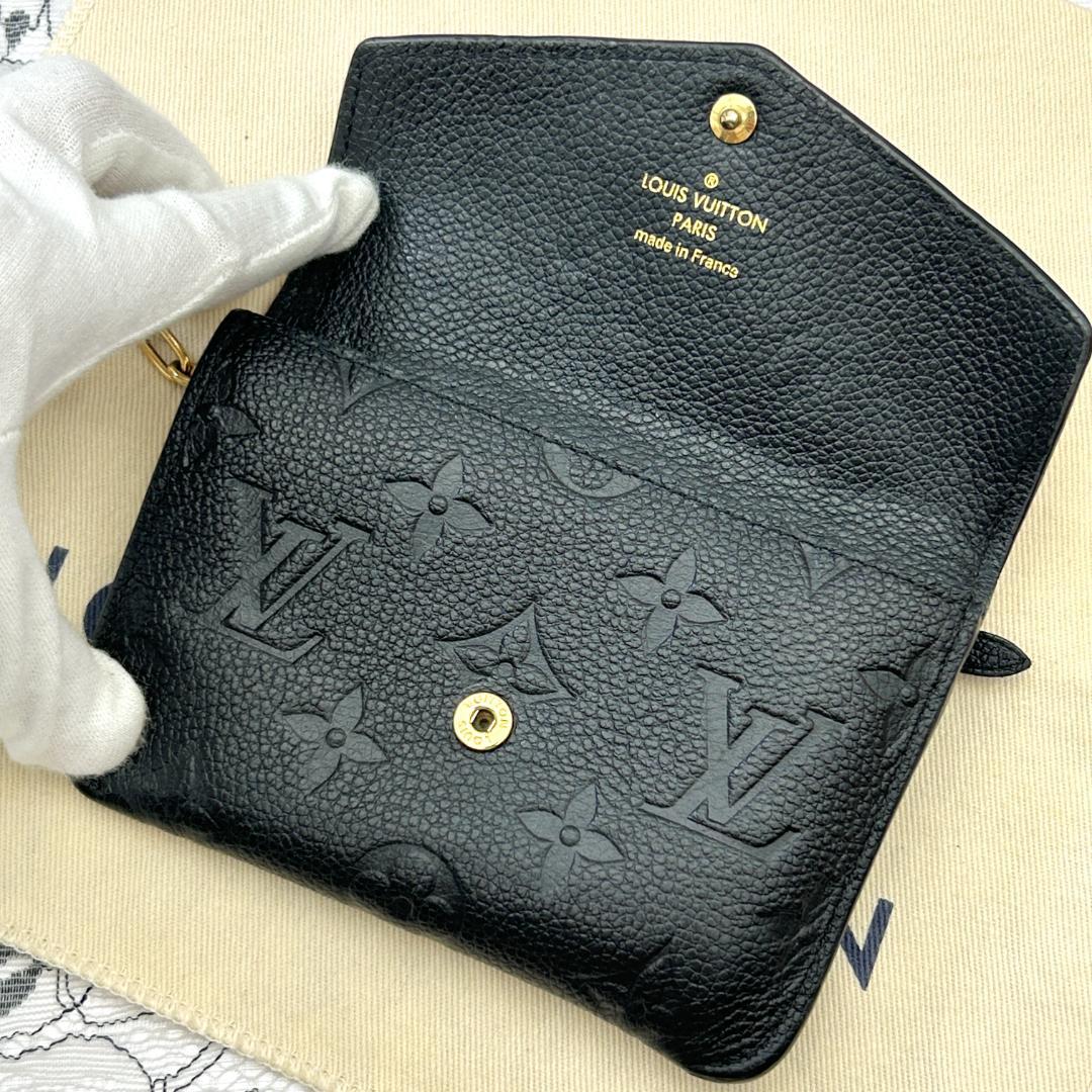 ★美品★　ルイヴィトン　アンプラント　ポシェットクレ　ブラック　ケース