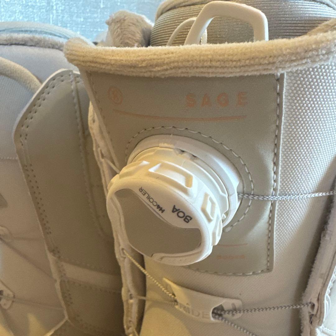 1回使用☆RIDE☆SAGE☆スノーボード☆ブーツ