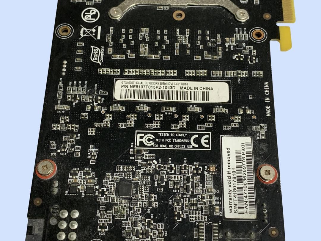 M9293 GeForce GTX1070Ti 8GB グラフィックボード