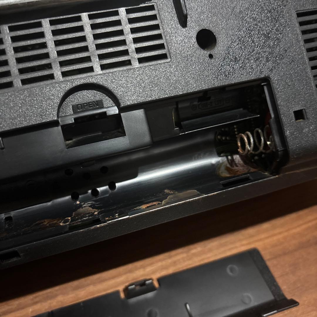 National ラブコール RX-FW50 ブラック レトロ ラジカセ