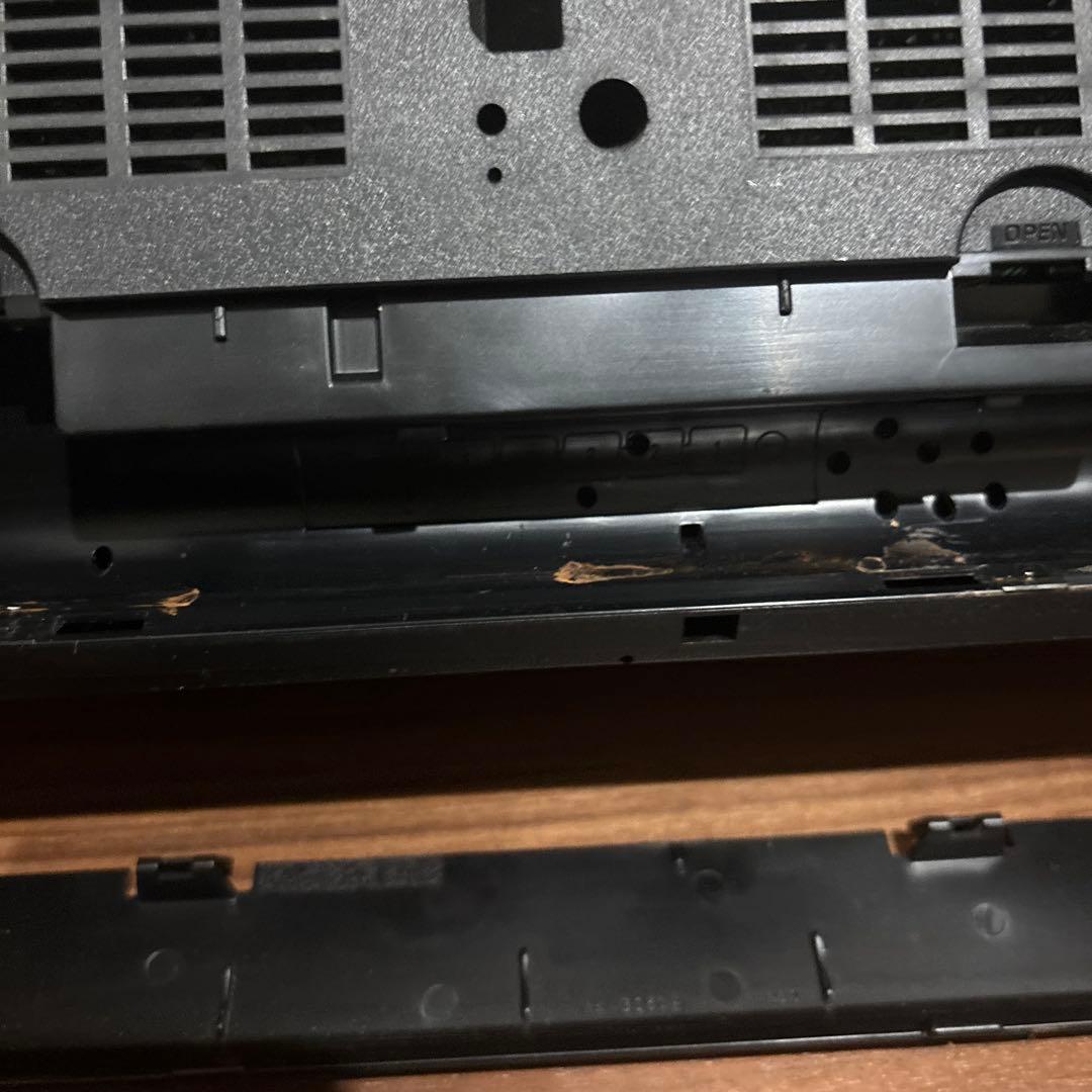 National ラブコール RX-FW50 ブラック レトロ ラジカセ