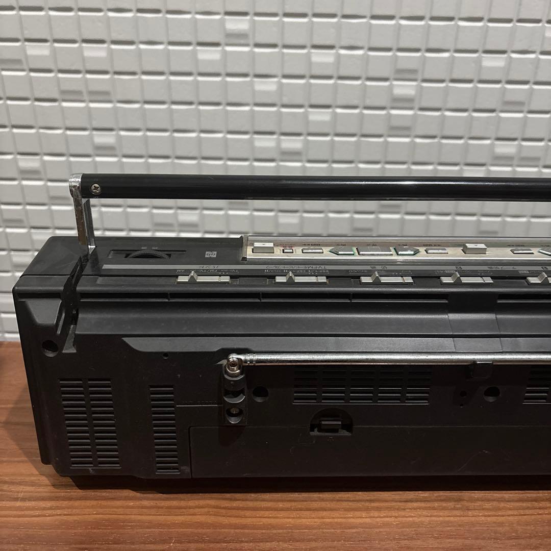 National ラブコール RX-FW50 ブラック レトロ ラジカセ