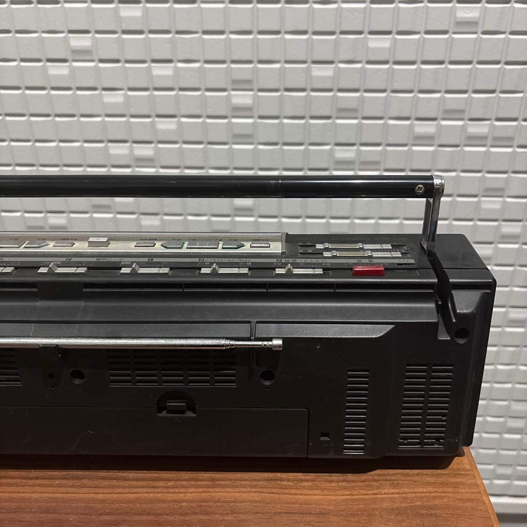 National ラブコール RX-FW50 ブラック レトロ ラジカセ