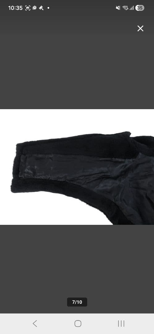 超美品MaxMara/マックスマーラテディベアケープブラックSM165/88A