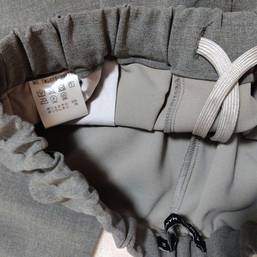 トラバイユ マニュアル ダブルクロス 1タック ストレートパンツ