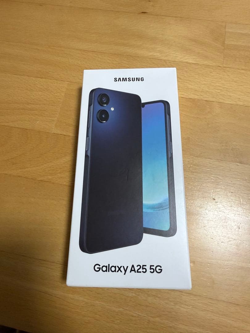 新品未開封　Samsung Galaxy A25 5G ブラック 64GB