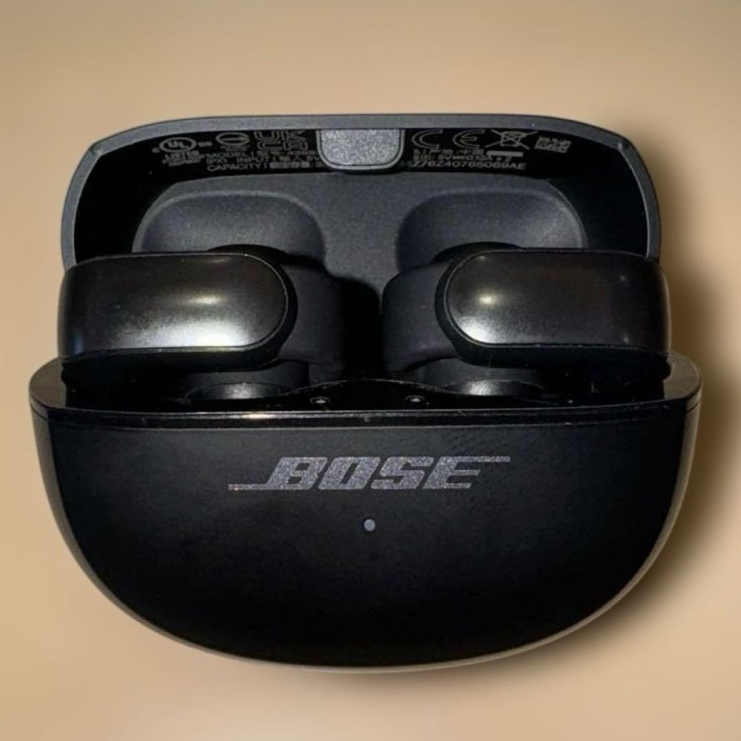 Bose Ultra Open Earbuds ボーズ イヤフォン&ケース黒