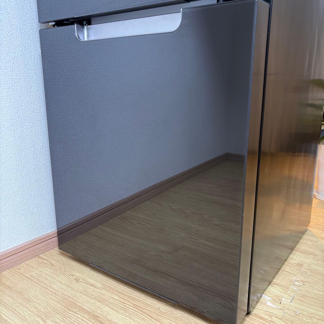 2023年 冷蔵庫 一人暮らし 単身用 3ヶ月保証付き ガラスドア 高級 美品