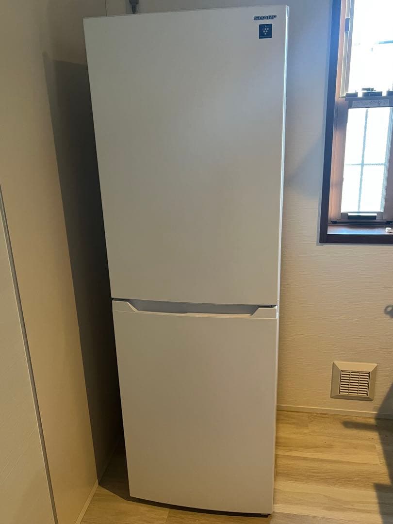 【バニストア】SHARP 冷蔵庫 SJ-BD23M-W 230L