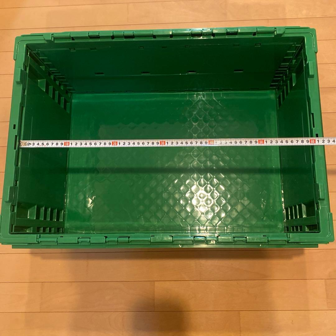 ヒューマンメイド 74L GREEN ロゴプリントコンテナ　限定　レアカラー