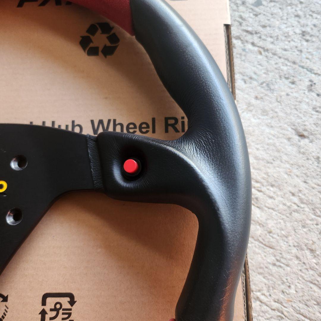 sparco　スパルコ 　ステアリングホイール 　赤黒