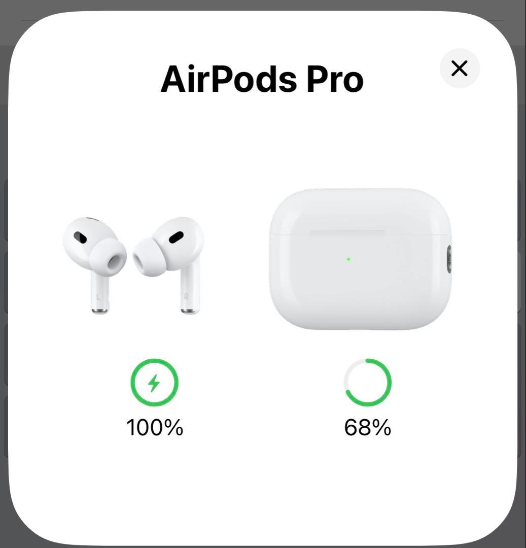 【美品/保証付き】AirPods pro 第2世代 Apple 正規品