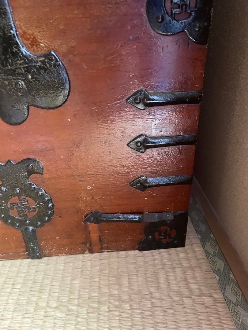 11月末まで！バンダジ 李朝家具 韓国伝統家具　骨董　タンス　韓国　収納棚