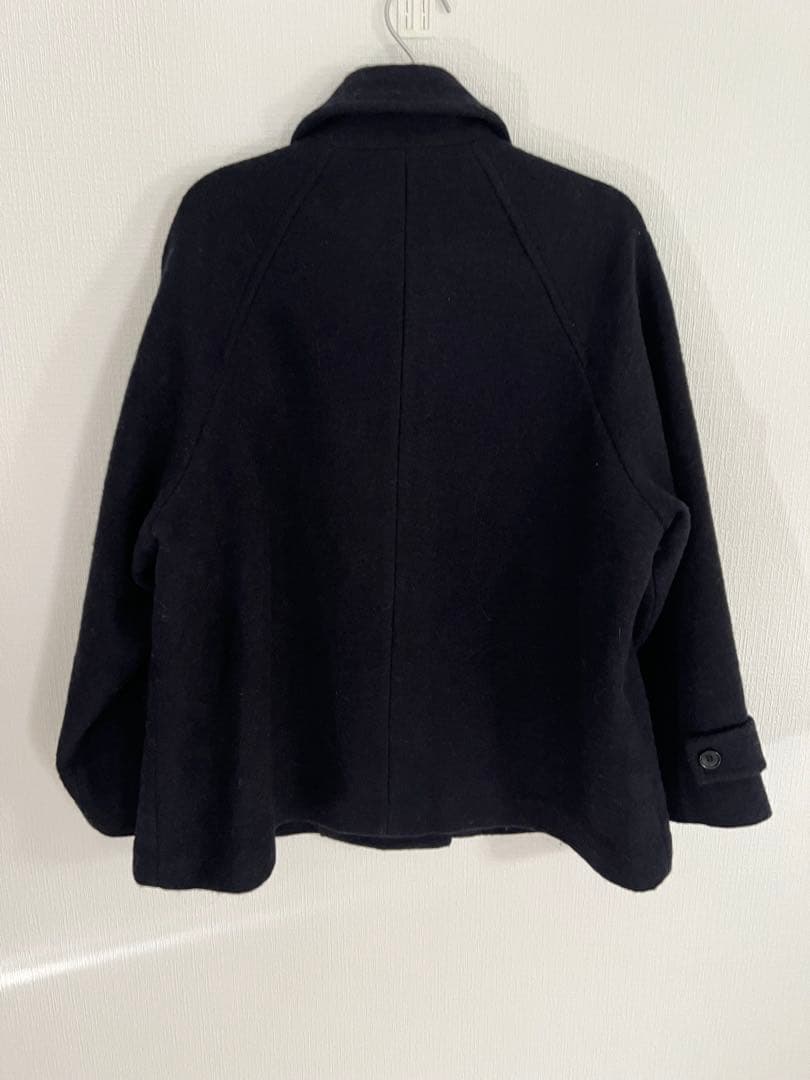 新作Rouge vif Annaピーコート ウール混ショート丈スライバーコート