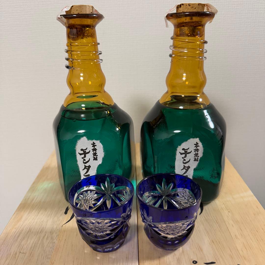 本格焼酎 チンタラリ　木箱入り／未開封／古酒（25年前後前）430㎖　2箱