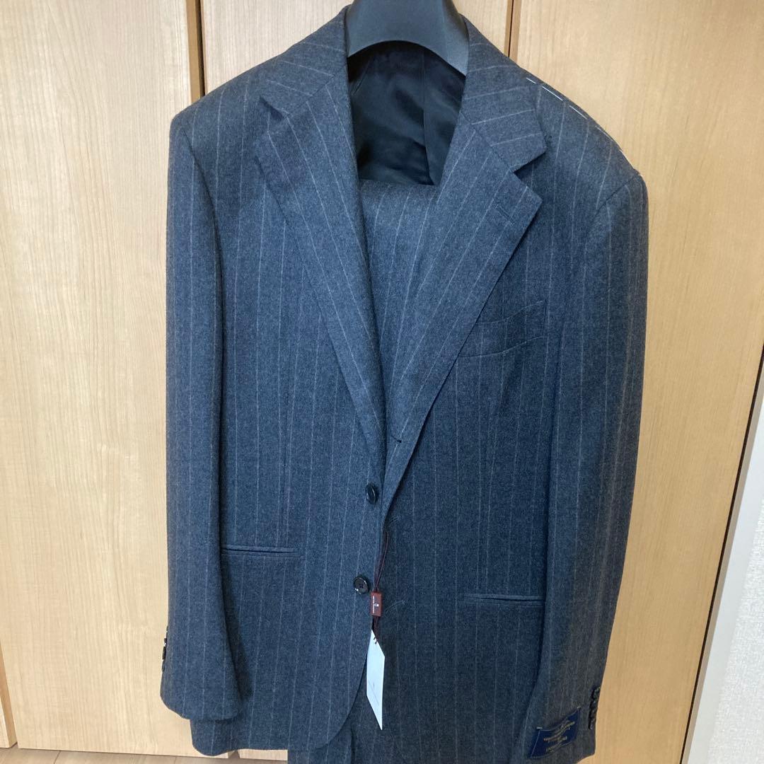 ユナイテッドアローズ　ストライプ　スーツ46