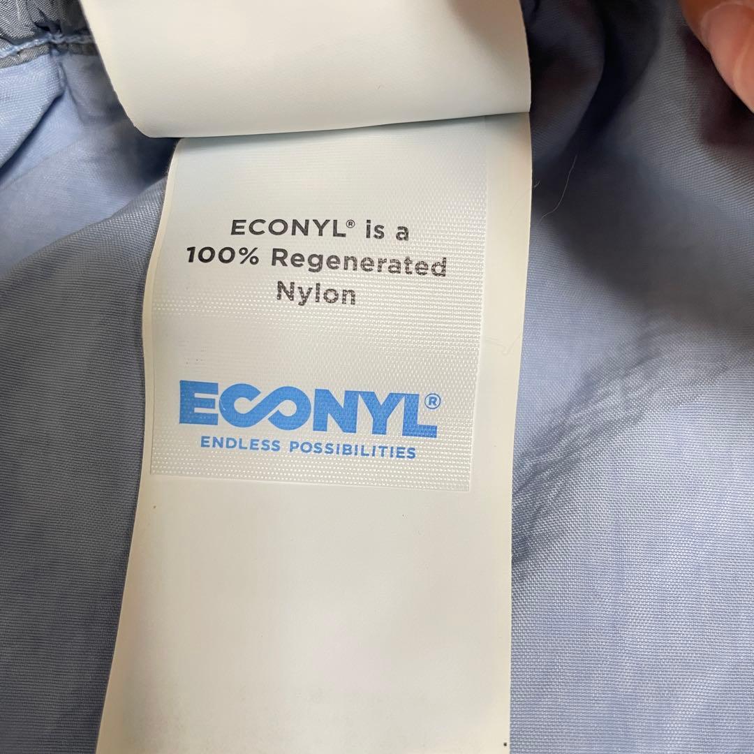 STONE  ナイロンメタル　カーゴパンツ　ライトブルー Lサイズ