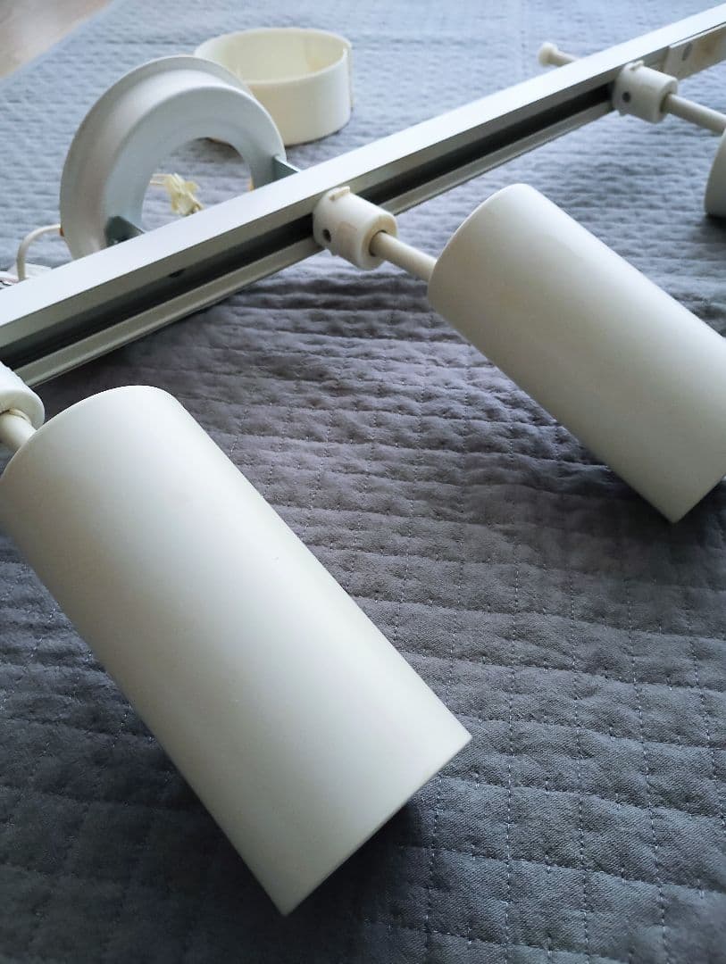 無印良品 システムライト ホワイト スポットライト セット LED電球つき